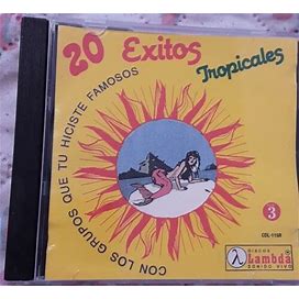 20 Exitos Tropicales, De Cumbia, Vol.3 Cd Para Coleccionistas