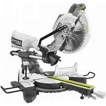 RYOBI 15 Amp 10 in. Corded Sliding Compound Miter Saw With LED Cutline Indicator