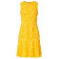 Akris Punto Women's Sunflower Embroidered Sheath Dress - Sun - Size 8