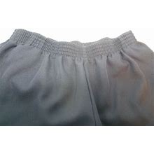 Vintage Donnkenny Petite 14P Navy Blue Elastic Waist Pants Polyester