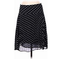 NY Collection Casual Skirt: Black Bottoms - Women's Size Medium Petite