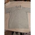 Haband Men's Dress Shirt Xl 65% Polyester 35% Coton Made In Swaziland