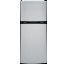 GE 11.55-Cu Ft Counter-Depth Top-Freezer Refrigerator (Stainless Steel) ENERGY STAR | GPE12FSKSB