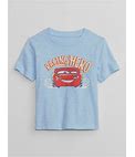 Gap Factory Babygap | Disney Graphic T-Shirt Cars Lightning Mcqueen Blue Size 3-6 m