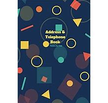 Address And Telephone Book : Softcover 7 X 10 Address And Telephone Book By , Notes By Dae