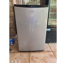 Whirlpool 4.3 Cu Ft Mini Refrigerator Compact Freezer Stainless Steel WH43S1E