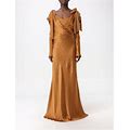 Alberta Ferretti Dress Woman Brown Woman