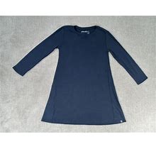 Eddie Bauer Women's Dress Size Xs Blue Long Sleeve
