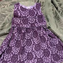 Cherokee Dresses | Cherokee Purple Lace Sleeveless Dress | Color: Purple | Size: 2Tg
