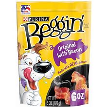 Beggin' 3810017668 40Oz Original Bacon Flavor Real Meat Dog Strip Training Treat