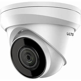 LTS CMIP1042W-28MA 4MP H.265 Night Vision Outdoor Turret IP Security Camera With Built-In Microphone - LTCMIP1042W-28MA
