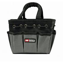 Brown Bag Co BR10325 22565-1 Mighty Bag Compact Tool Storage Tote Gray