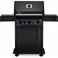 NAPOLEON Rogue XT 425 Matte Black 3-Burner Liquid Propane Gas Grill With 1 Side Burner With Integrated Smoker Box Stainless Steel | RXT425SBPMK-1-A
