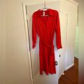 H&M Dresses | Red Dress, H&M, Only Worn Once Like New Condition | Color: Red | Size: L