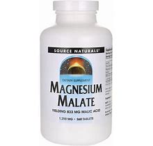 Source Naturals Magnesium Malate Vitamin | 360 Tabs