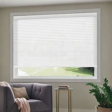 Bliwans Cordless Cellular Shades, Light Filtering Honeycomb Blinds, Polyester Pleated Cellular Blinds For Windows, Home, Bedroom, Kitchen, Office,