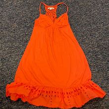 American Eagle Outfitters Dresses | American Eagle Outfitters Neon Orange Dress Sz Xs | Color: Orange | Size: Xs
