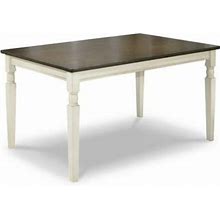 Signature Design By Ashley Casual Whitesburg Dining Table Brown/Cottage White