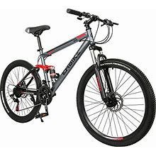 Perfectbot Mountain Bike, 26 Inch 21 Speed Road Bike For Adults Men And Womenk
