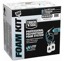 TOUCH 'N SEAL 7565002200 Multipurpose Insulating Spray Foam Sealant Kit, 41.56