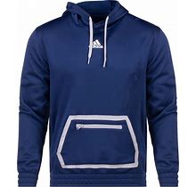 Adidas Team Pullover Hoodie In Blue - Size 2XL