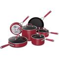 Ninja™ Foodi™ Neverstick® Vivid 10-Piece Cookware Set New Factory Sealed Crimson