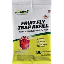 RESCUE Fruit Fly Trap Refill 1 Pk Of 2 Tubes Made In USA