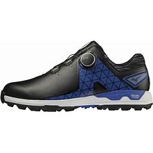 MIZUNO Golf Shoes WAVE HAZARD SL BOA WIDE 51GM2175 Black Blue US9(26Cm)