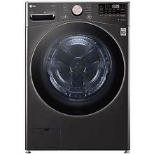 LG WM4000HBA 4.5 Cu. Ft. Ultra Large Capacity Smart Wi-Fi Enabled Front Load Washer With Turbowash