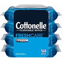 Cottonelle Fresh Care Flushable Wet Wipes - 42 Ct, 4 Pack
