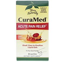 Terry Naturally, Curamed Acute Pain Relief, 60 Liquid Gels