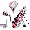 Pink Left Handed M5 Golf Club Set
