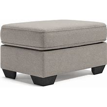 Signature Design By Ashley Greaves Stone Ottoman