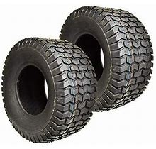 Two New 16X7.50-8 Lawn Tractor Tires 16X750-8 Turf Tires Tubeless Lawn Mower Tires
