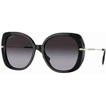 Burberry Sunglasses BE4374 30018G Black 55mm Female Plastic Black