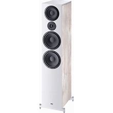 HECO Aurora 1000 3-Way Bass Reflex Floorstanding Speaker - Each - Ivory White - D1348032NA