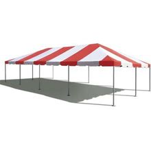 Tentandtable West Coast Frame Outdoor Canopy Tent, Red, 20 ft X 40 ft
