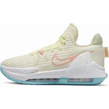 Nike Lebron Witness 6 Big Kids' Basketball Shoes In White, Size: 5.5Y | DD0423-103