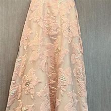 Carnen Marc Valvo Dresses | Stunning Blush Colored Gown For A Petite Build .. Good For A Size 2/4 | Color: Pink | Size: 4