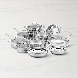 Cuisinart Chef's Classic Stainless-Steel 17-Piece Cookware Set | Williams Sonoma