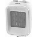 Portable Electric Space Heater 9 in. Tip-Over Shutdown Heaters 1000W/1500W 2-Level Adjustable Ceramic Heater Fan