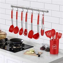 Generic Silicone Cooking Utensil Set, Kitchen Utensils 26 Pcs Cooking Utensils Set | Wayfair 1F9be0411d4f5f973b9e324d2ff9b503