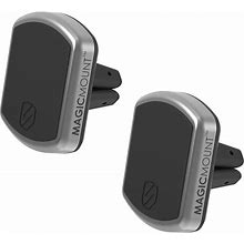 Scosche MPV2PK-UB Magicmount Pro Magnetic Car Phone Holder Mount - Universal With All Devices - Air Vent Mount - Pack Of 2