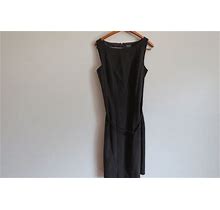 Ann Taylor Classic Chic Sleeveless Belted A-Line Dress SZ 6