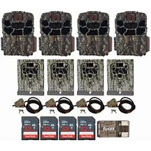 Browning Trail Cameras Dark Browning Ops Full Hd Trail Camera (4-Pack) With Security Box Bundle