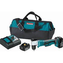 18V LXT Lithium-Ion 3/8 in. Cordless Angle Drill Kit With (2) Batteries 3.0Ah, Charger, Tool Bag