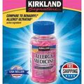 Kirkland Allergy Medicine Diphenhydramine HCI 25Mg 600 Minitabs Compare Benadryl