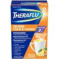 Theraflu Severe Cough Cold And Flu Nighttime Relief Medicine Powder, White Tea And Honey Lemon, 6 Count