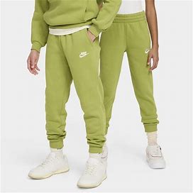 Nike Sportswear Club Fleece Big Kids' Jogger Pants In Green, Size: XS | FD3008-377