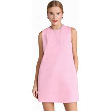 Area Crystal Heart Back Dress | Pink | Size L | Shopbop